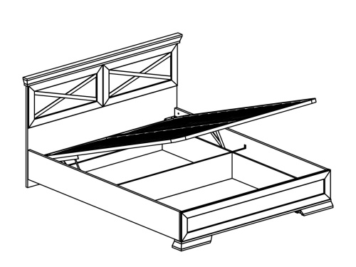 Кровать с подъёмным механизмом LOZ/160х200 Marselle фото 2