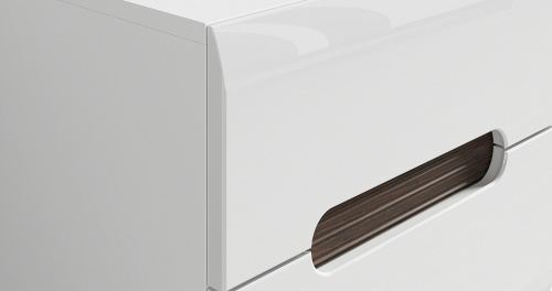 Тумба прикроватная KOM2S/4/5 Azteca Белая фото 2