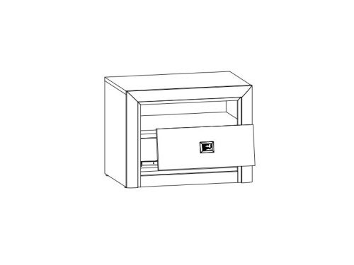 Тумба прикроватная KOM1S Коен Сосна фото 2