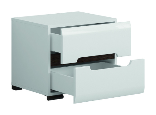 Тумба прикроватная KOM2S/4/5 Azteca Белая фото 3