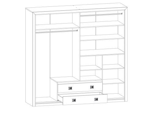 Шкаф SZF4D2S Коен Штрокс фото 2