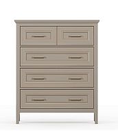 Комод KOM5S Глиняный Cерый