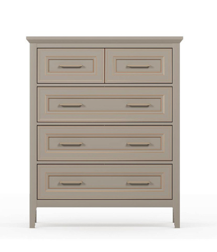 Комод KOM5S Глиняный Cерый