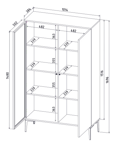 Шкаф Linea-13 фото 2
