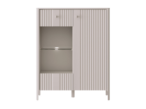 Шкаф витрина с подсветкой REG1W1D Dalia