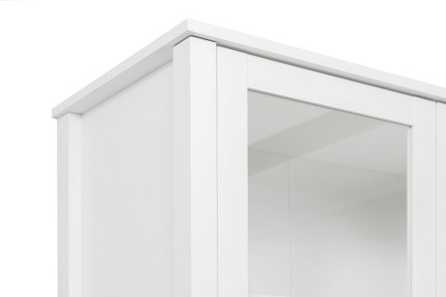 Шкаф витрина с подсветкой REG1W1S/65 Ewa белая фото 2