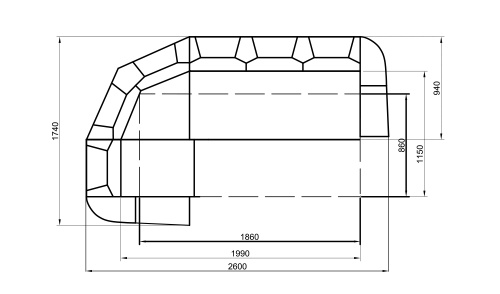 Диван угловой Афина фото 4
