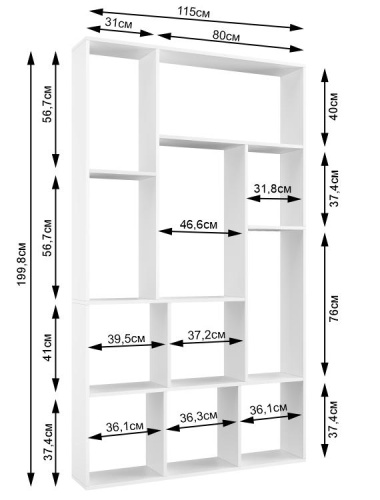 Стеллаж HORSE 115 фото 3