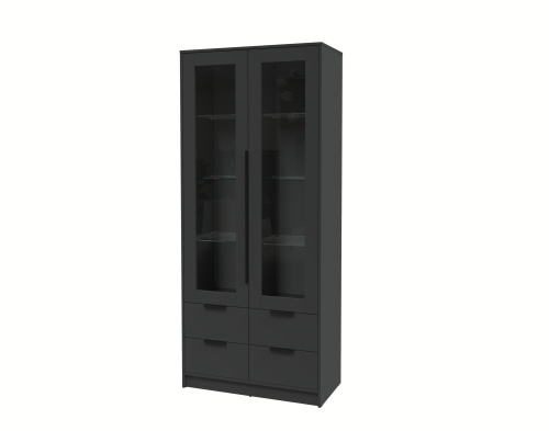 Шкаф с витриной КТ-ШВ2