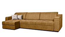 Диван-кровать угловой "Бергамо" (Велюр GRAND 6 GOLD1)