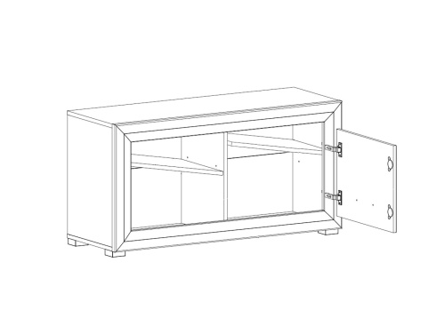 Тумба для обуви BUT1D/110 Malta фото 3