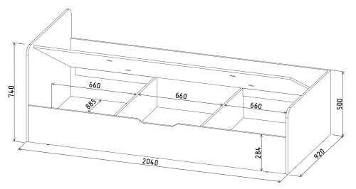 Кровать Анеси-3 фото 5