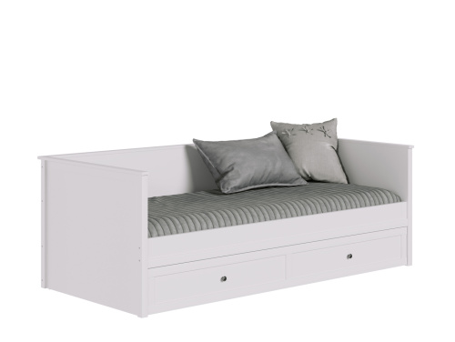 Кровать LOZ/90 Ewa белая фото 2