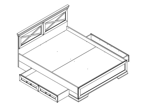 Кровать LOZ/160х200 Marselle фото 2