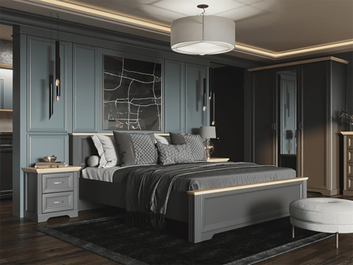 Кровать с подъемным механизмом LOZ160х200 Jasmin фото 5