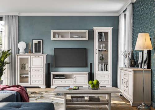 Шкаф витрина с подсветкой REG1W2S Stylius фото 3