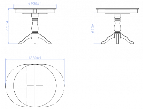 Стол "Гелиос" фото 3