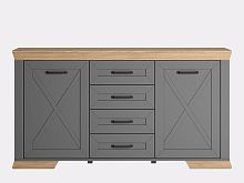 Тумба Marselle Дымчатый алмаз KOM2D4S